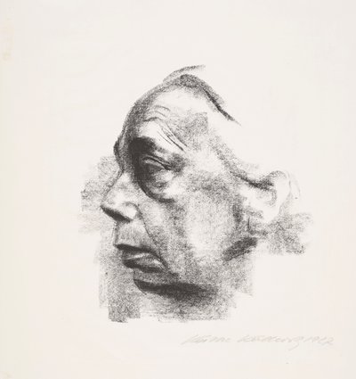 Selbstbildnis im Profil von Käthe Kollwitz
