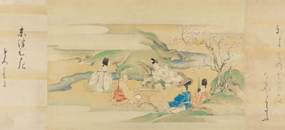 Die Geschichte von Genji, 17. Jahrhundert von Kaiho Yusetsu