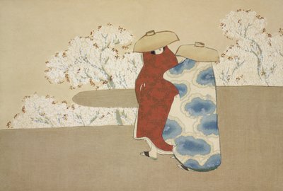 Hanami-Saison aus Momoyogusa von Kamisaka Sekka
