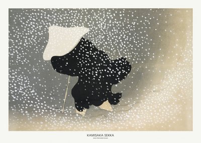 Schnee aus Momoyogusa von Kamisaka Sekka
