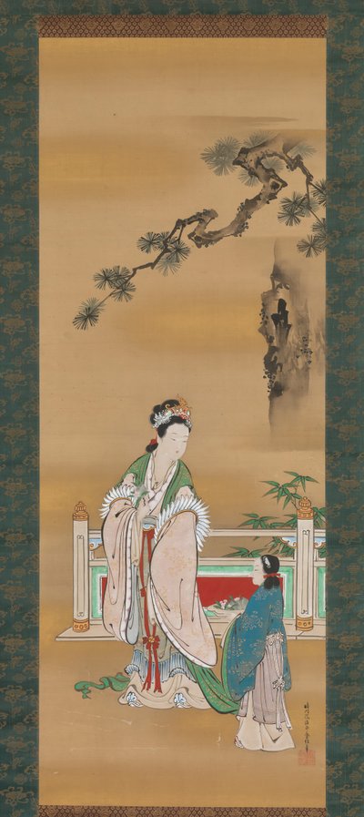 Königinmutter des Westens, erste Hälfte des 19. Jahrhunderts von Kano Osanobu