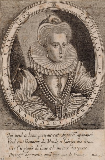 Katharina von Bourbon von Karel van Mallery