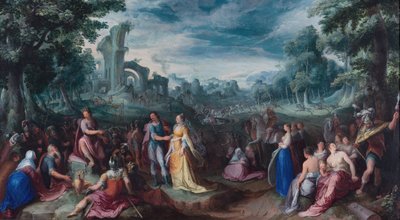 Die Mäßigung des Scipio von Karel van Mander the Elder