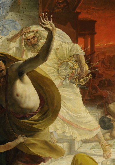 Detail (Der letzte Tag von Pompeji) von Karl Pavlovich Bryullov