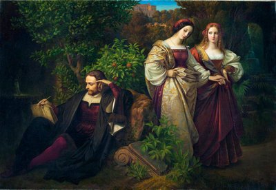 Torquato Tasso und die zwei Leonoren von Karl Ferdinand Sohn