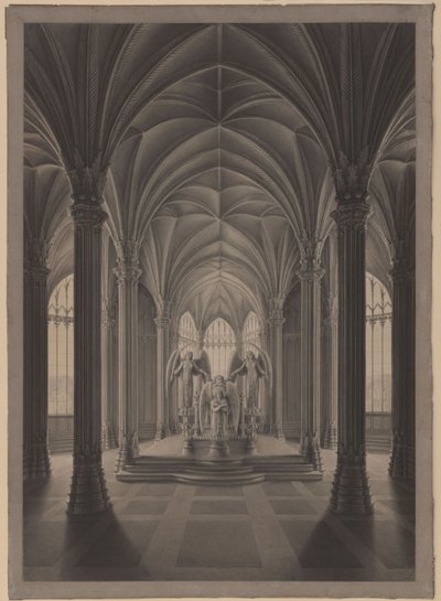Berlin. Schloss Charlottenburg, Schlosspark, Mausoleum der Königin Luise. Innenraum von Karl Friedrich Schinkel