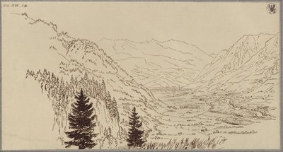 Das Gasteinertal von Karl Friedrich Schinkel