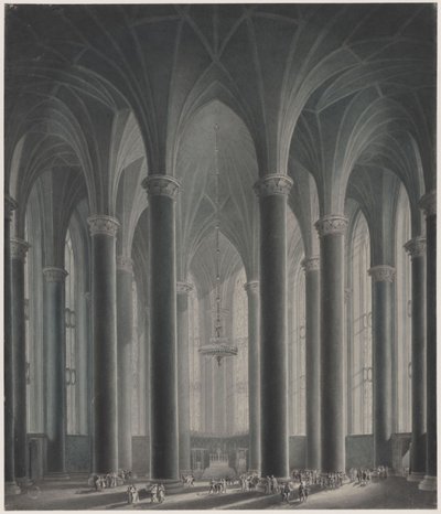 Die Residenz eines Fürsten. Innenansicht von Karl Friedrich Schinkel