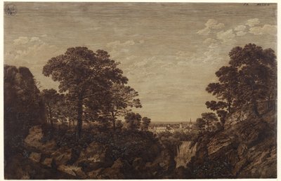 Gegend bei Tivoli von Karl Friedrich Schinkel