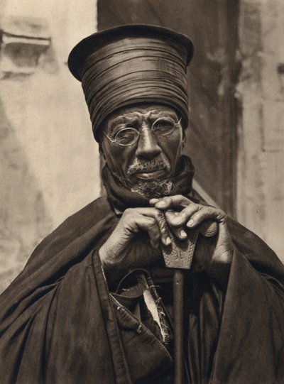 Jerusalem, Abessinische Priester von Karl Grober