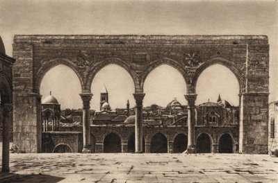 Jerusalem, Tempelplatz von Karl Grober