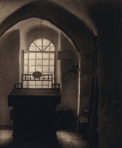 Jerusalem, Kleine Synagoge am Klagemauerplatz der Juden von Karl Grober