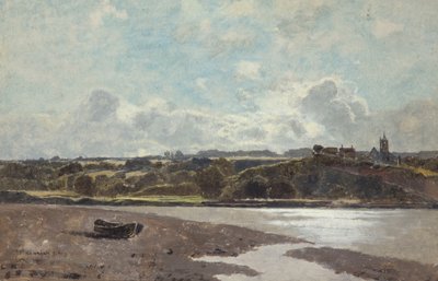 Landschaft gegenüber Newnham am Severn von Karl Heffner