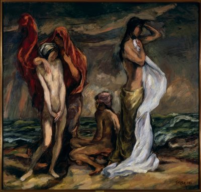 Im Sturm von Karl Hofer