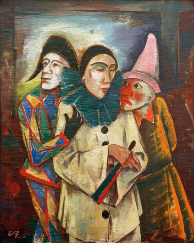 Maskerade von Karl Hofer