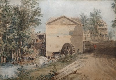 Polotnyany Zavod, ein Familienanwesen der Familie Goncharov, 1839 von Karl Ivanovich Kolmann
