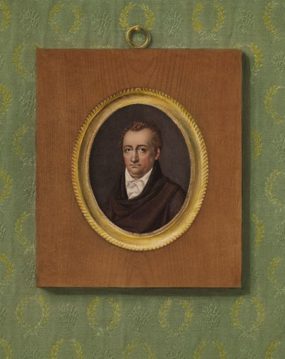 Porträt von Johann Wolfgang Goethe von Karl Josef Raabe
