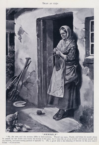 "Herself" (s/w Foto) von Karl Karlovich Piratsky