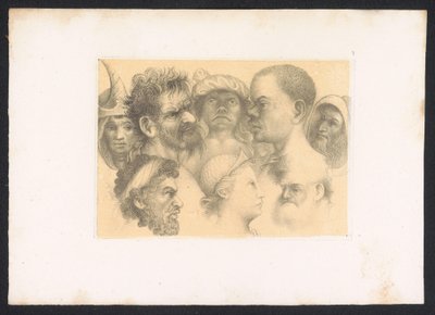 Acht Figuren von Karl Palzow