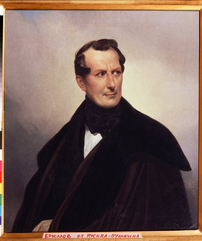 Porträt des Grafen Vladimir Musin-Pushkin von Karl Pavlovich Bryullov