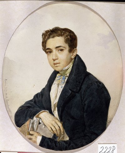 Porträt des Prinzen Grigori Grigorjewitsch Gagarin (1810-1893) von Karl Pavlovich Bryullov