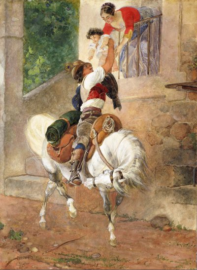 Rückkehr eines römischen Hirten nach Hause von Karl Pavlovich Bryullov
