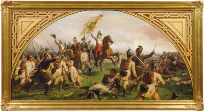 Erzherzog Karl von Österreich in der Schlacht bei Aspern von Karl von Blaas