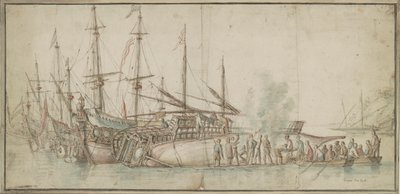 Schiffsreparatur von Kasper van Eyck