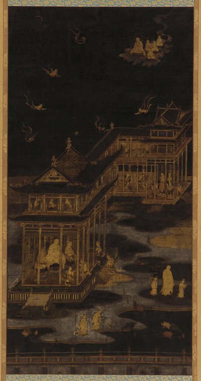 Paradies des Amida Buddha Amitabha, Heian-Periode von Kasuga Kaishi