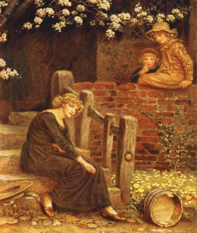 Die Fabel vom Mädchen und ihrem Milchkännchen von Kate (after) Greenaway