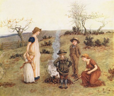 Das Stockfeuer von Kate (after) Greenaway