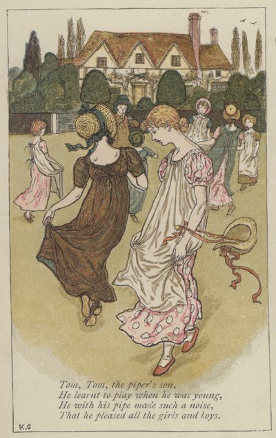 Tom, Tom, der Pfeifersohn von Kate (after) Greenaway