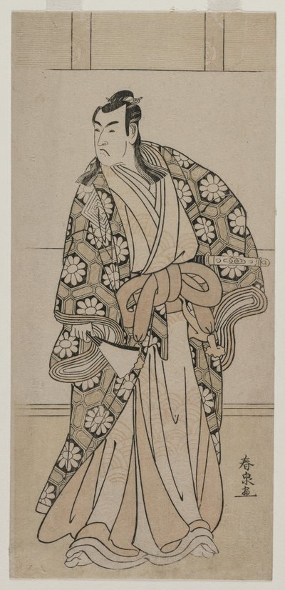 Ichikawa Monnosuke II als ein Herr von Katsukawa Shunkō II