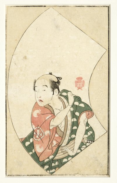 Der Schauspieler Arashi Hikokichi von Katsukawa Shunsho