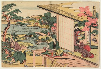 Akt II von Katsushika Hokusai
