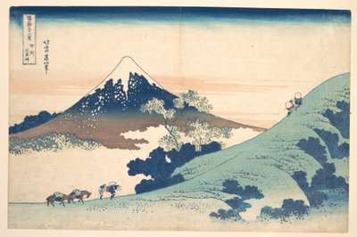 Fuji vom Inume (?) Pass von Katsushika Hokusai