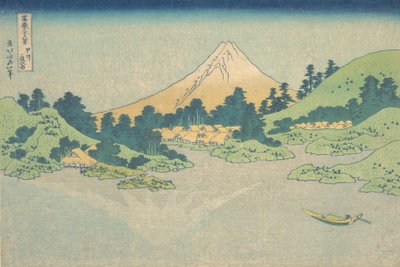 Reflexion im See bei Misaka in der Provinz Kai, aus der Serie von Katsushika Hokusai