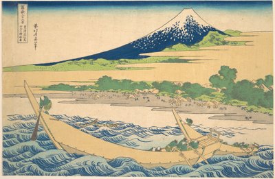 Tago-Bucht bei Ejiri auf der Tōkaidō, aus der Serie Sechsunddreißig Ansichten des Berges Fuji von Katsushika Hokusai