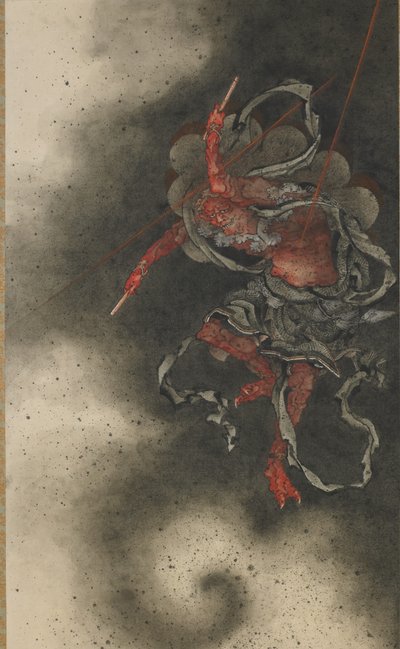 Donnengott, Edo-Periode von Katsushika Hokusai