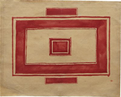 Deckenplan für das Rote Theater, Leningrad von Kazimir Severinovich Malevich
