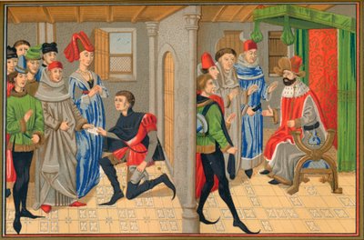 Szene aus der Geschichte von Renaud De Montauban, 15. Jahrhundert, 1849 von Kellerhoven