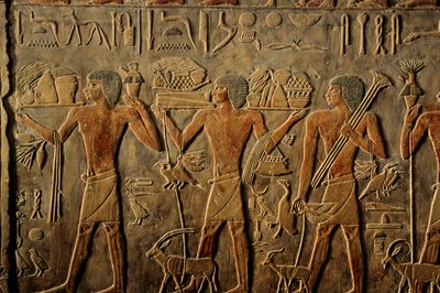 Ägypten; Altes Reich; Sakkara; Sakkara; Grab von Ptah Hotep; Ewigkeit von Kenneth Garrett