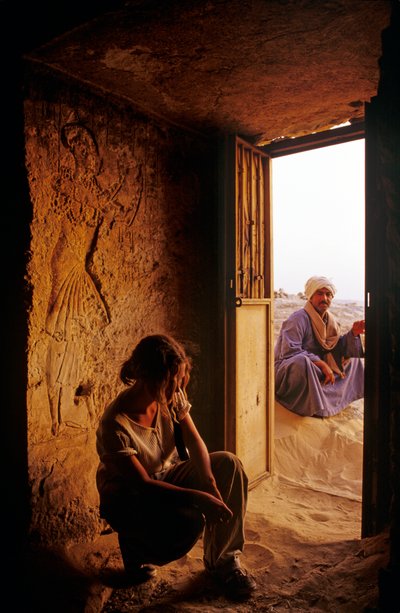 Nordgräber, Königliche Gräber in Amarna, Ägypten von Kenneth Garrett