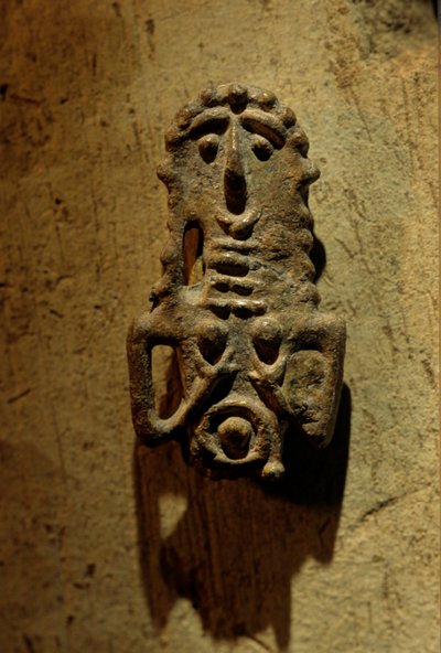 Urkesh, Hurritisches Reich, Syrien, 2400 v. Chr., Giorgio Buccellati, Zamena Amme weibliche Figurensiegel, 2004 (Foto) von Kenneth Garrett