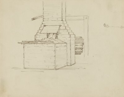 (Iowa State Capitol Rotunde) (Studie für Panel) von Kenyon Cox