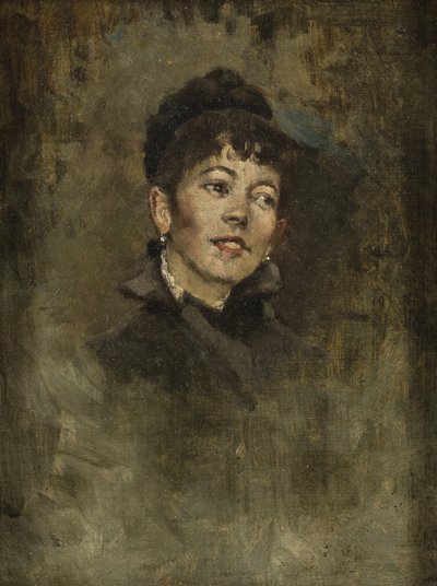 Kopf eines jungen Mädchens, 1878-1882 von Kenyon Cox