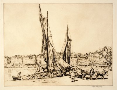 Hafen von La Ciotat von Kerr Eby