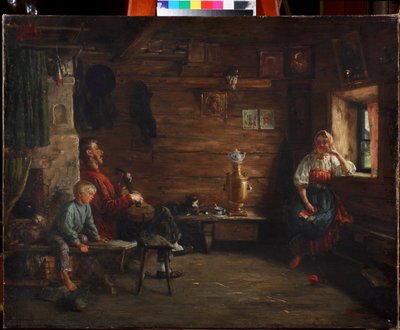 Familienidylle von Kirill Vikentievich Lemoch