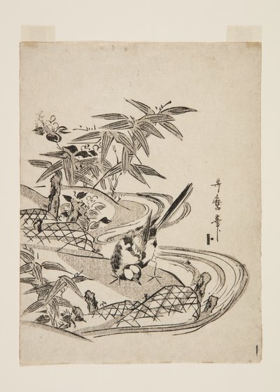 Spatz von Kitagawa Utamaro