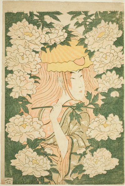 Steinbrücke von Kitagawa Utamaro